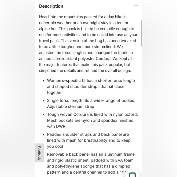 MEC women’s pack - Picture 6 of 9